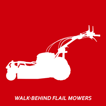 Walk-behind flail mowers